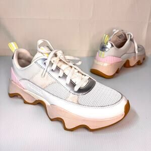 EUC SOREL Kinetic Impact II‎ Sneakers Women's 9.5 Lace Mesh Trainer Tennis Shoes